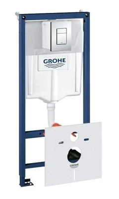 Монтажная система GROHE RAPID SL4 38775001 для унитаза комплект, с кнопкой