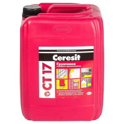 Грунтовка универсальная Ceresit CT17, 10 л