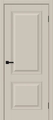 Дверь межкомнатная полотно Классик-12 пэт Cream Silk 2000x800 мм