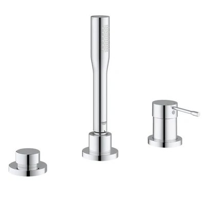 Смеситель для ванны без излива GROHE ESSENCE набортный, на 3 отверстия 19976001