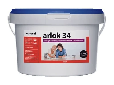 Клей Arlok 34 водно-дисперсионный 14 кг