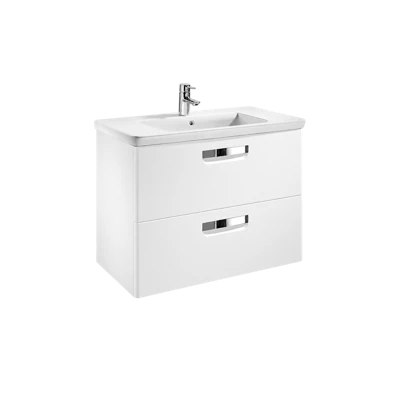 Тумба ROCA THE GAP 60 белый глянец без умывальника подвесная ZRU9302879