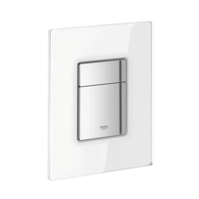 Клавиша двухрежимная GROHE Skate Cosmo 156*197 белая 38845LS0