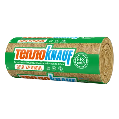 Утеплитель KNAUF ТеплоКнауф для КРОВЛИ TR 037 Aquastatik 5500*1220*150 мм 1 рулона