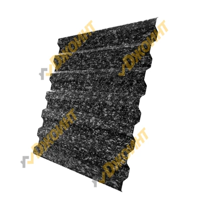 Профнастил С-21 0,5 MATGRANIT LUX RAL 9005 черный