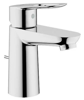 Смеситель для умывальника GROHE BAULOOP донный клапан 3/8 23335000
