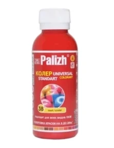 Паста колеровочная Palizh №38 алый, 0,1 л
