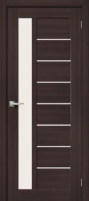 Дверь межкомнатная полотно Порта-27 эко шпон Wenge Veralinga 2000x900 мм