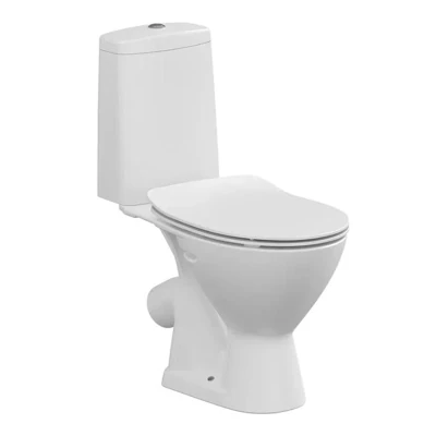 Унитаз в комплекте Cersanit FLAVIS нижний подвод воды 3/6 гор с крышкой DUROPL SLIM микролифт