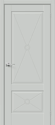 Дверь межкомнатная полотно Прима-12.Ф2 эмалит Grey Matt 2000x900 мм