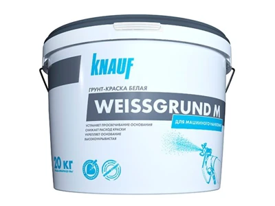 Грунт-краска KNAUF Вайсгрунд M F 20 кг