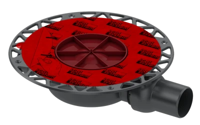 Сифон низкий горизонтальный с фланцем DN 50 без решетки TECEdrainpoint S