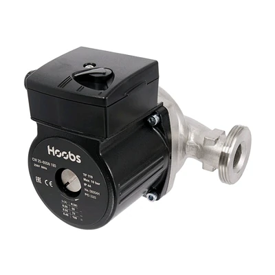 Насос циркуляционный CW 25-60SN 180мм 100Вт 1x230В 50Гц (корпус нерж.сталь) (с гайками) Hoobs