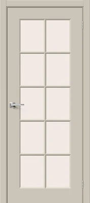 Дверь межкомнатная полотно Скинни-11.1 эмаль Creamy 2000x900 мм