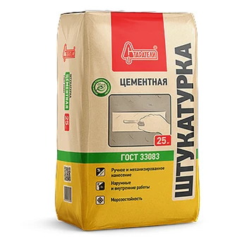 СТАРАТЕЛИ Штукатурка цементная 25 кг