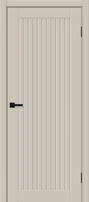 Дверь межкомнатная полотно Браво-40 пэт Cream Silk 2000x600 мм