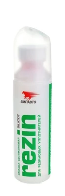 Смазка силиконовая универсальная Silicot с губкой, REZIN, 30 г, -50 до +230 градусов