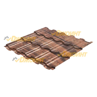 Металлочерепица ЭЛЛАДА 0,5 Printech Crimean Peach (Крымский персик)