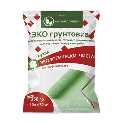 Эко грунтовка укрепляющая 350гр, 0,35 кг
