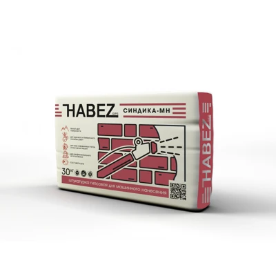 HABEZ СТАРТ Штукатурка гипсовая МН, 30 кг, белая