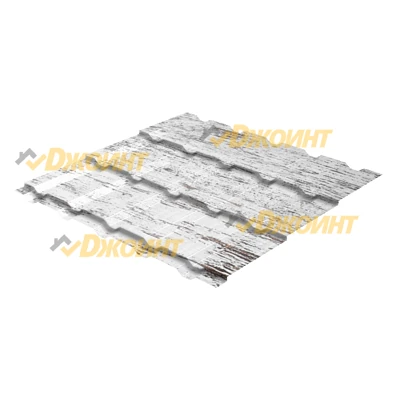 Металлочерепица Каскад 0,5 Printech Stone Birch (Каменная береза)