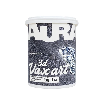 Декоративный защитный воск Aura Vax 3D Art 1 кг