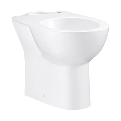 Унитаз GROHE BAU CERAMIC горизонтальный белый безободковый 39428000