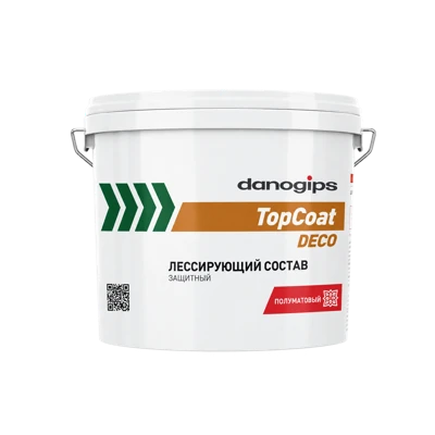Лак-гельбаза DANOGIPS TopCoat Deco 1 кг