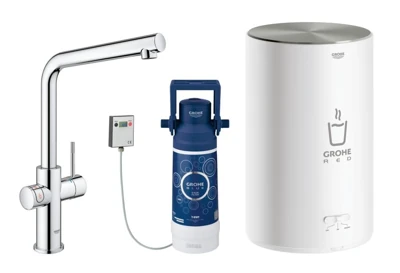 Смеситель для мойки GROHE RED II DUO с бойлером 4л. 30327001
