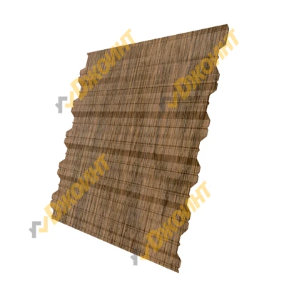 Профнастил НС-35 0,5 Printech Real Print Hazelnut (Фундук)