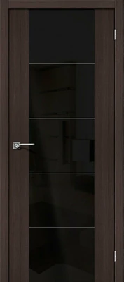 Дверь межкомнатная полотно V4 BS эко шпон Wenge Veralinga 2000x600 мм
