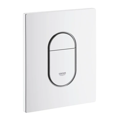 Клавиша двухрежимная GROHE Arena Cosmo 156*197 вертикальная белая 38844SH0