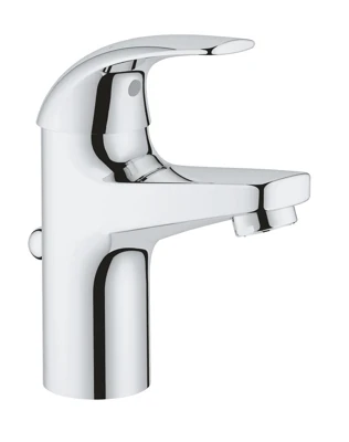 Смеситель для умывальника GROHE BAUCURVE донный клапан 3/8 32805000