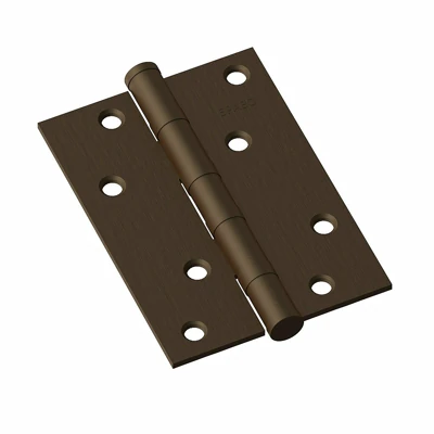 Петля врезная стальная Bravo HS-7-4BB 100*70*2,5 ABB Античная МатБронза (универс.)