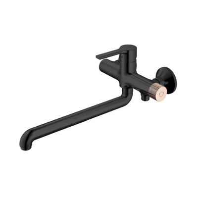 Смеситель для душа HAIBA HB22652-7 черный, золото