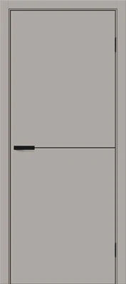 Дверь межкомнатная полотно Браво-0.81 винил Grey Pro 2000x900 мм