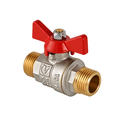 Кран шаровой ValTec Base НР-НР 3/4" бабочка