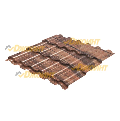 Металлочерепица ДЮНА 35 0,5 Printech Crimean Peach (Крымский персик)