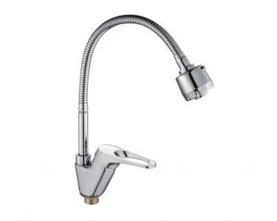 Смеситель для мойки HAIBA HB4313 гибкий излив 1/2