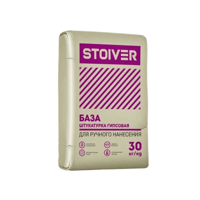 ВОЛМА БАЗА Штукатурка гипсовая STOIVER 30 кг