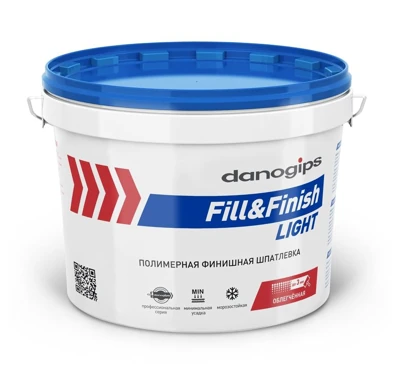 DANOGIPS FILL FINISH LIGHT Полимерная финишная готовая шпатлевка / 10 л