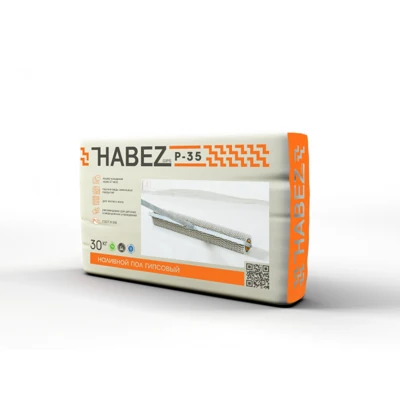 HABEZ Наливной пол гипсовый ПОЛ-РЗ5, 30 кг