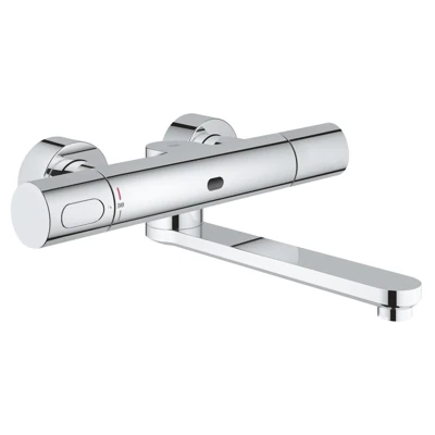 Смеситель для умывальника GROHE EUROSMART CE настенный с инфракрасным датчиком с термостатом 36332000