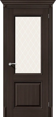 Дверь межкомнатная полотно Классико-33 эко шпон Wenge Veralinga 2000x900 мм