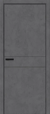 Дверь межкомнатная полотно Браво-0.24.П эко шпон Slate Art 2000x600 мм