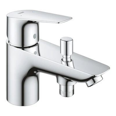 Смеситель для ванны GROHE BAUEDGE набортный, на 1 отверстие, без аксессуаров 23562001