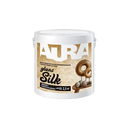 AURA Декоративный материал " Silk Glans" 2,5 кг/2,016 л