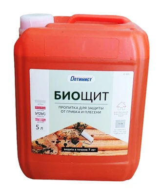 Пропитка для защиты от грибка и плесени Оптимист Биощит С401 5 л