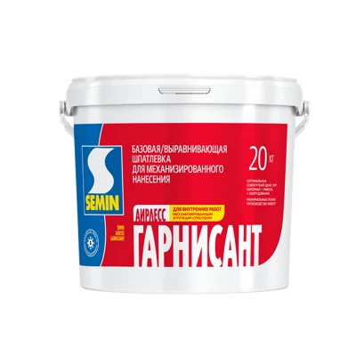 Шпатлевка выравнивающая Airless Garnissant SEMIN 20 кг