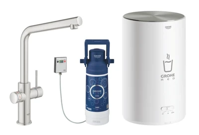 Смеситель для мойки GROHE RED II DUO с бойлером 4л. 30327DC1